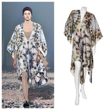 Christian Dior Paris Runway Silk Dress Spring 2019 Kaleidoscope Print FR 36