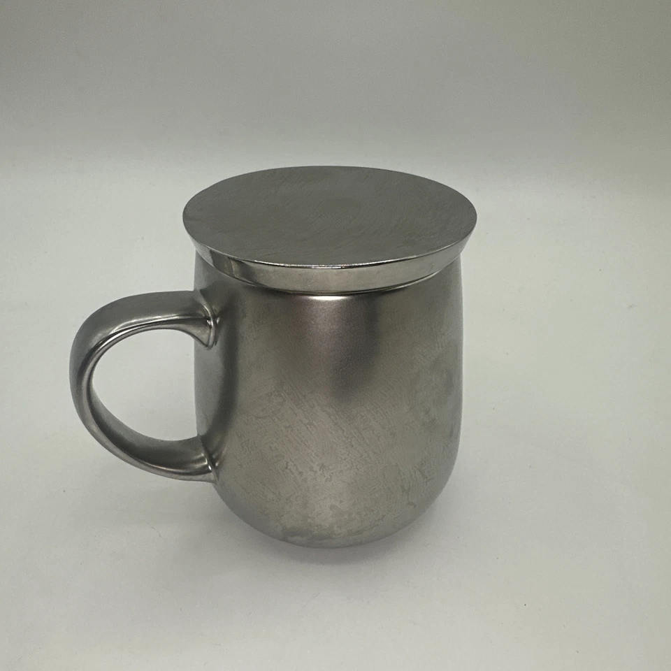 Caneca OHOM Kopi UI cerâmica autoaquecimento 12 oz caneca com carregador prata - Imagem 4 de 4