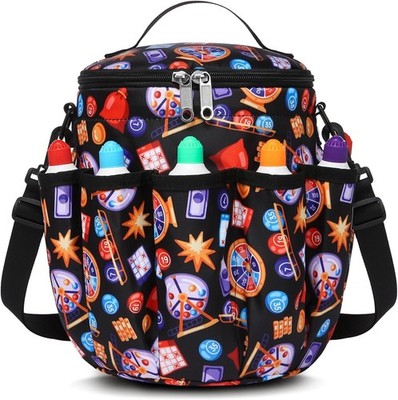Bingo Bag With Pockets For Daubers Dabbers Case Casino Game Supplies Accessories
