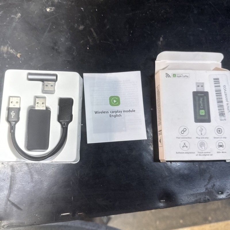 Lyssiefeel Wireless Carplay Module. New Open Box