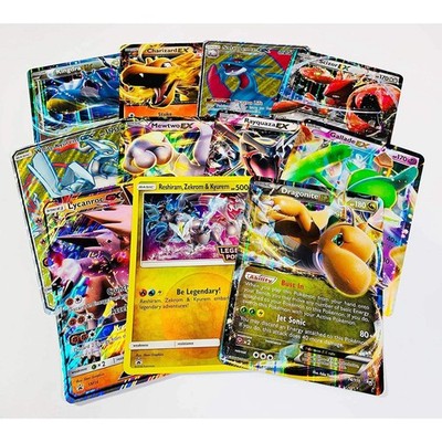 Pokemon Karten 4x Jumbo Oversized Karte Ultra Rare Geschenk Bulk Konvolut Restposten
