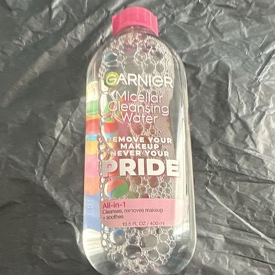 Garnier Micellar Cleansing Water 13.5 fl oz / 400ml Vegan Dermatologist Tested