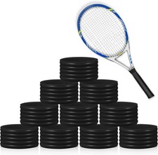 10 Pcs Tennis Racket Silicone Racquet Grip Ring Band Non Slip Racket Rubber Ring