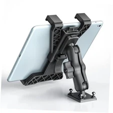  Tablet Holder for Truck, Heavy Duty Drill Base Tablet Car Mount for iPad, 