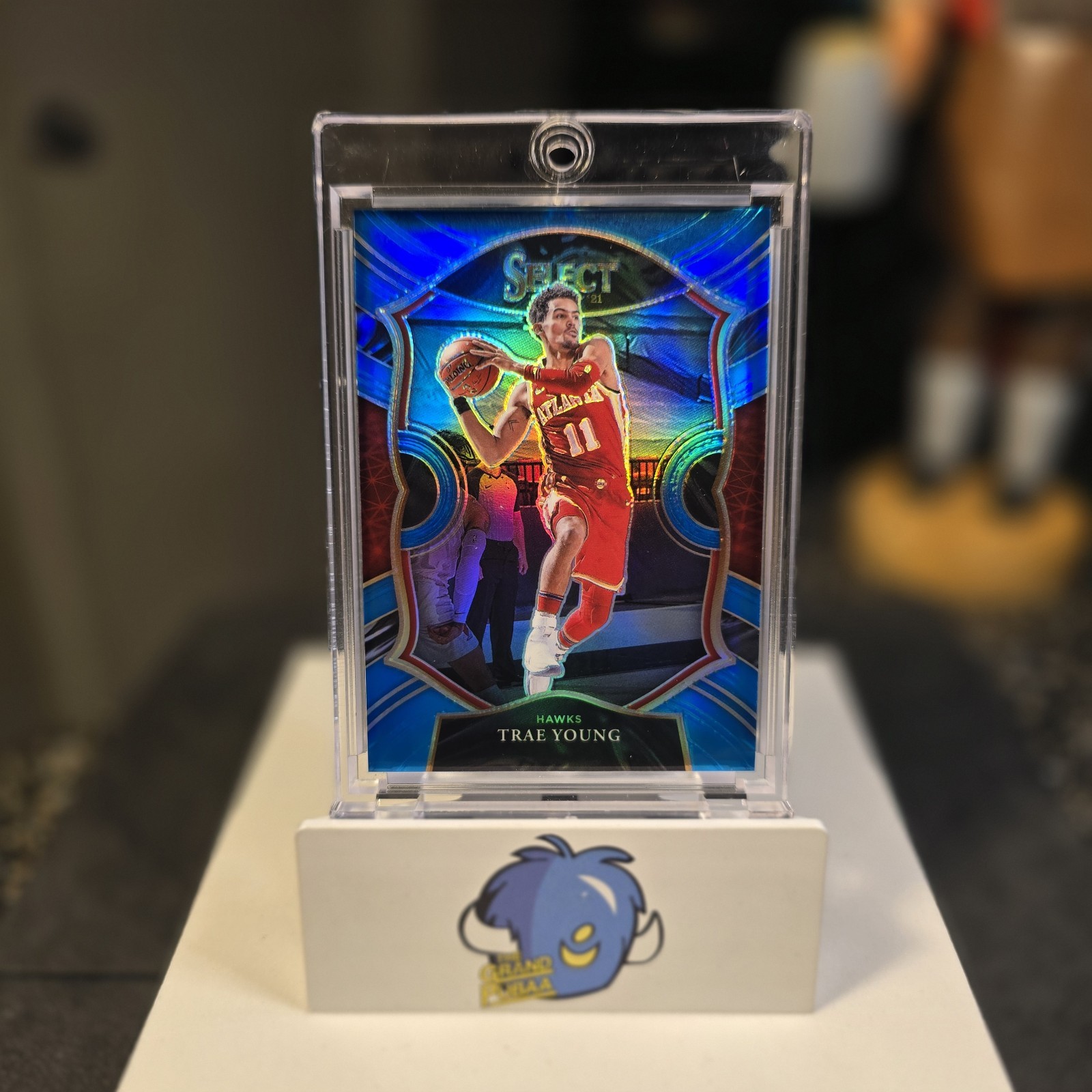 🔥🏀 TRAE YOUNG 067/299 🏀🔥 2020-21 Select - Concourse #2 Light Blue Prizm 💙