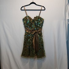 Tony Bowls sz 4 cocktail dress sequin y2k fai...