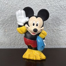 Disney Mattel Mickey Mouse Bath Pool Water Squirter Toy Figure