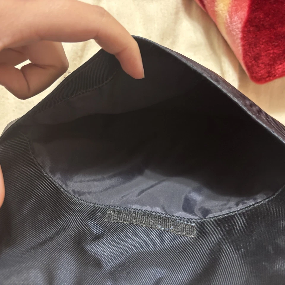 Bolso Bandolera Polo Sport Ralph Lauren Nylon Mini Mensajero Azul Marino Y2K Foto 4 de 4