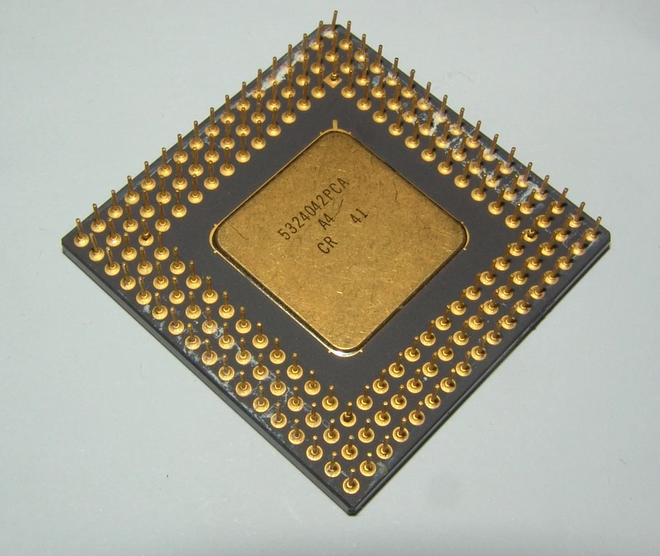 Intel 486 DX2-66 SX750 66 Mhz Socket 1 / 2 / 3 CPU - Bild 3 von 3