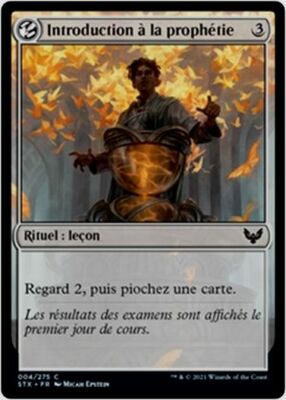 MTG Magic STX - [x4] Introduction to Prophecy/Introduction à la p..., French/VF
