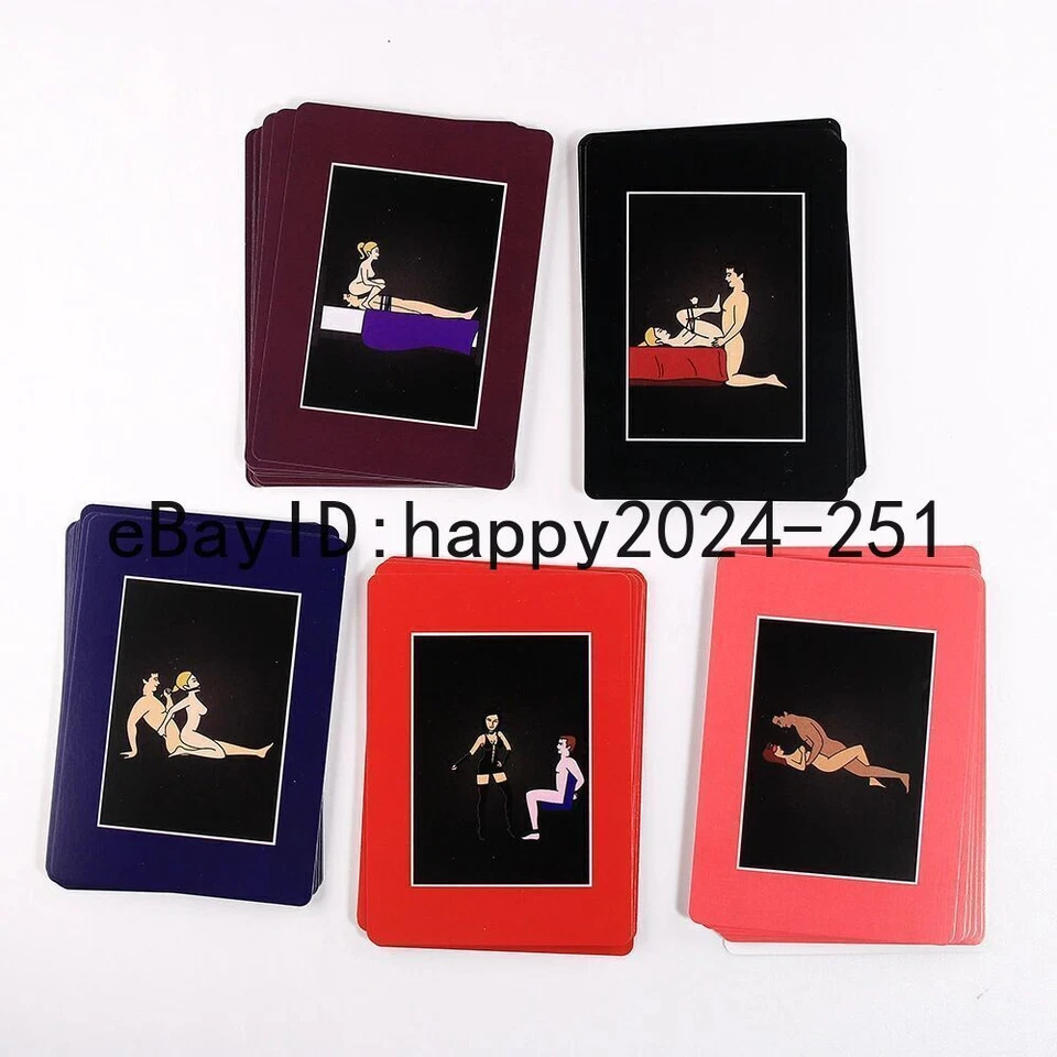 50 POSITIONS OF BONDAGE Games Sexual Positions Adult Cards Game Couples Foreplay - Image 3 of 4