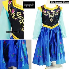 Frozen Vestito Carnevale Anna 2-8 anni - Dress up Anna Cosplay Costume 789046