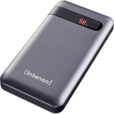 Intenso PD10000 Powerbank 10000 mAh Quick Charge 3.0, USB PD 3.0 LiPo Schwarz