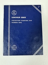 Lincoln Wheat Cent Collection 1941-1958 Complete Wheat Book With Some Bu Coins