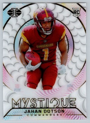 2022 Panini Illusions Football Jahan Dotson Mystique Rookie #M-11