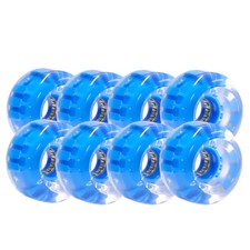Quad Skate Roller Skate Light up TRUREV Wheels - Set of 8 Wheels