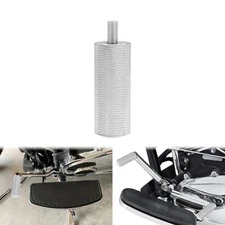 Chrome Aluminum Shift Shifter Peg Pedal For Harley Softail FXSTC FXST Fat Boy