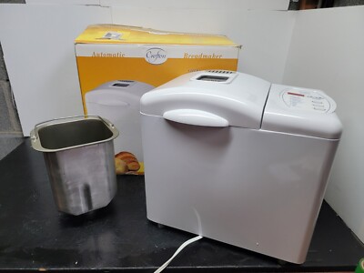 In Box! Croften MD8505 2lb Bread Maker White Heavy Duty