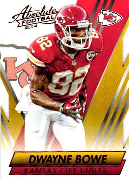 2014 Panini Absolute #61 Dwayne Bowe Retail Red