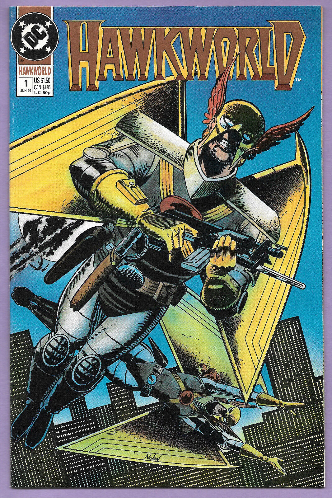 Hawkworld #1 - June 1990 - DC COmics! # Katar Hol Hawkman