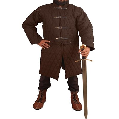 Medieval Gambeson ,Thick Padded Gambeson, buhurt costume.