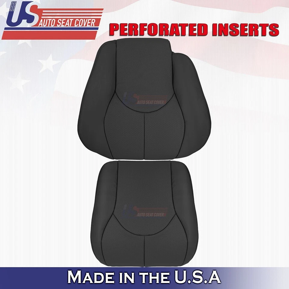 Juego delantero inferior y superior cubierta de cuero negro para Mercedes Benz SL320 1996 a 2002 Foto 2 de 4