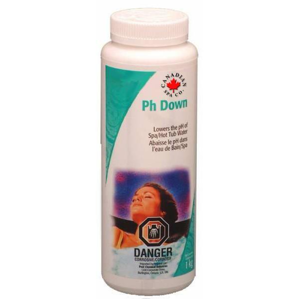 pH Down (1KG) Spa and Hot Tub Chemicals Water Care Treatment
