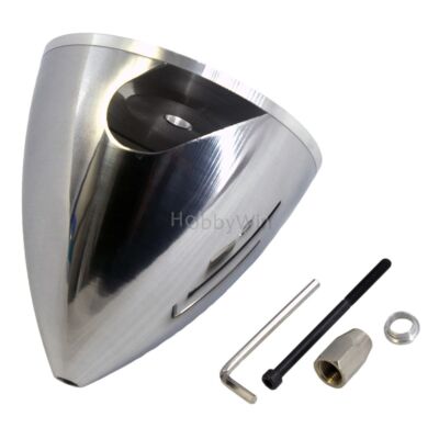 3 Bladed Aluminum Spinner 4in 102mm for 10mm Shaft Nitro Engine RC Plane Warbird