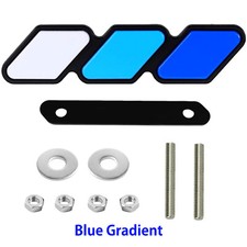 Tri-color 3 Grille Badge Emblem For 2018 2019 Toyota Tacoma Trd 4runner Tundra