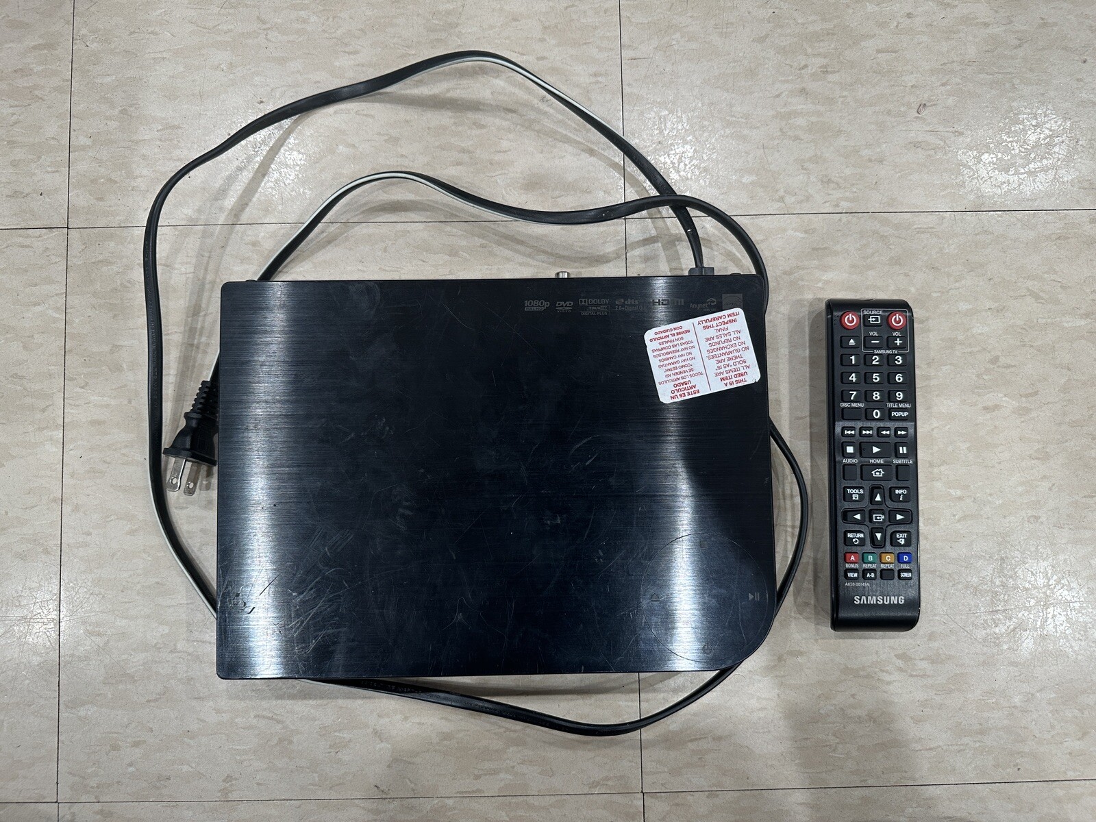 Samsung BDH5100 Bluray Player 887276962931 eBay