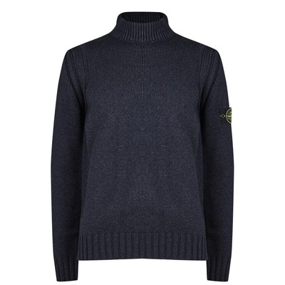Wool Silk Sweater Knit Logo 