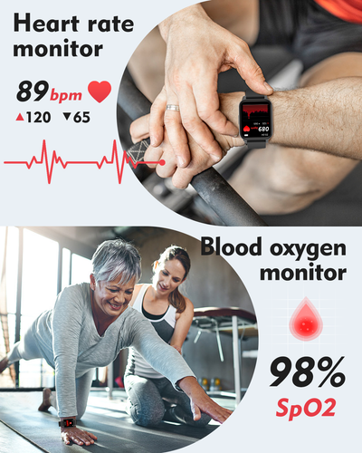 Willful Smart Watch for Men Women Fitness Tracker with Heart Rate Sleep Monitor - Photo 86 sur 88