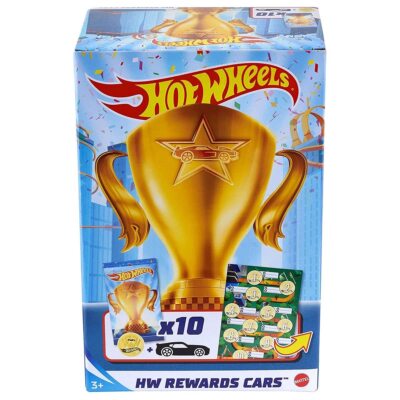 Hot Wheels GWN97 - Geschenkset mit 10 Die-Cast-Fahrzeugen im Maßstab 1:64, Spiel