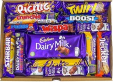 Cadbury Chocolate Sweet Gift Box Hamper Presents Dairy Milk Hamper Gift