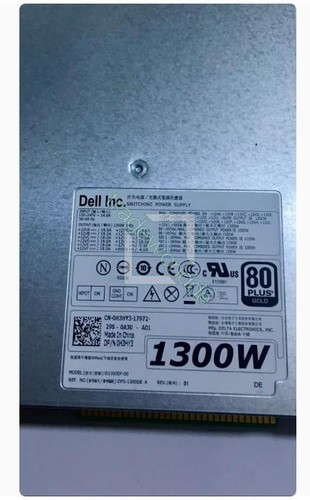 Used 1PC DELL D1300EF-00 1300w server PSU T3600 T3610 T5600 T5610 T7600 T7610