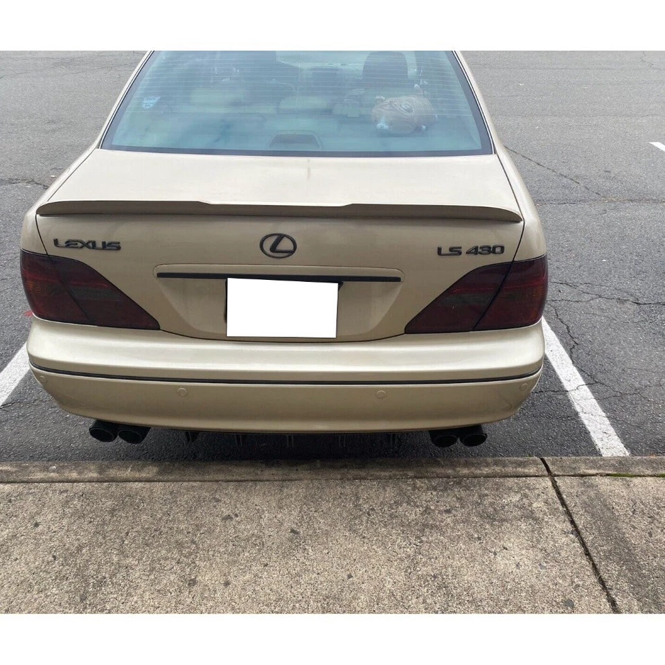 Alerón trasero tipo maletero Duckbill 522EC para Lexus LS430 XF30 2001~06 sedán Foto 3 de 4