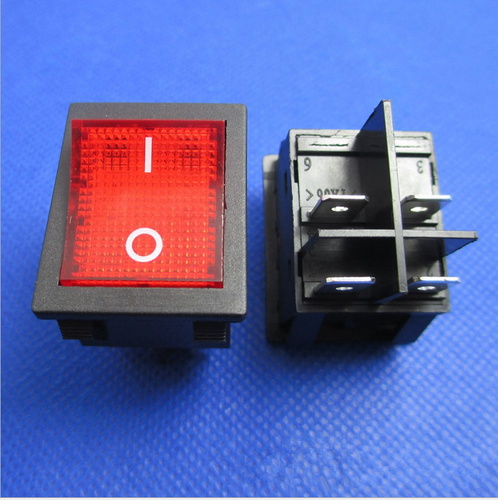 1PCS JIN DING (JD) JD03-A1 4 Pins 30A 30Amp Rocker Switch 250VAC T85/55 ...