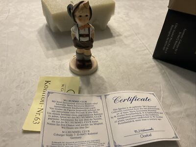 Goebel M.I. Hummel Club # 630 ''For Keeps'' 3.625'' Tall TMK-7 Exclusive Edition