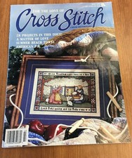 For The Love Of Cross Stitch Magazine 28 Projects By Leisure Arts July 1991