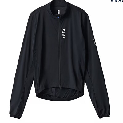 Maap Cycling Herren Draft Team Jacke-schwarz-leicht/winddicht- X Small- UVP £145