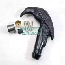Handmade Allan Poe's Black Raven Crow Handle Only For Wooden Cane Walking Stick