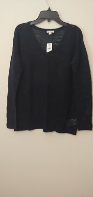 NEW Gap Designed & Crafted Cotton Sweater Sz S/P Top Long Sleeve_NWT