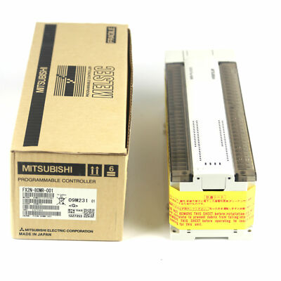 New In Box MITSUBISHI FX2N-80MR-001 Programmable Logic Controller