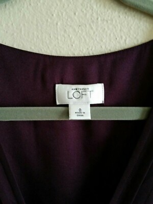 ANN TAYLOR LOFT Women's EGGPLANT PURPLE Bridesmaids SLEEVELESS DRESS Size 0 | eBay ANN TAYLOR LOFT Women's EGGPLANT PURPLE Bridesmaids SLEEVELESS DRESS Size 0 | eBay