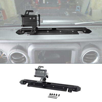 For 2018-2021 Jeep Wrangler JL JLU JTDashboard Mobile Phone Holder Mount Stand 