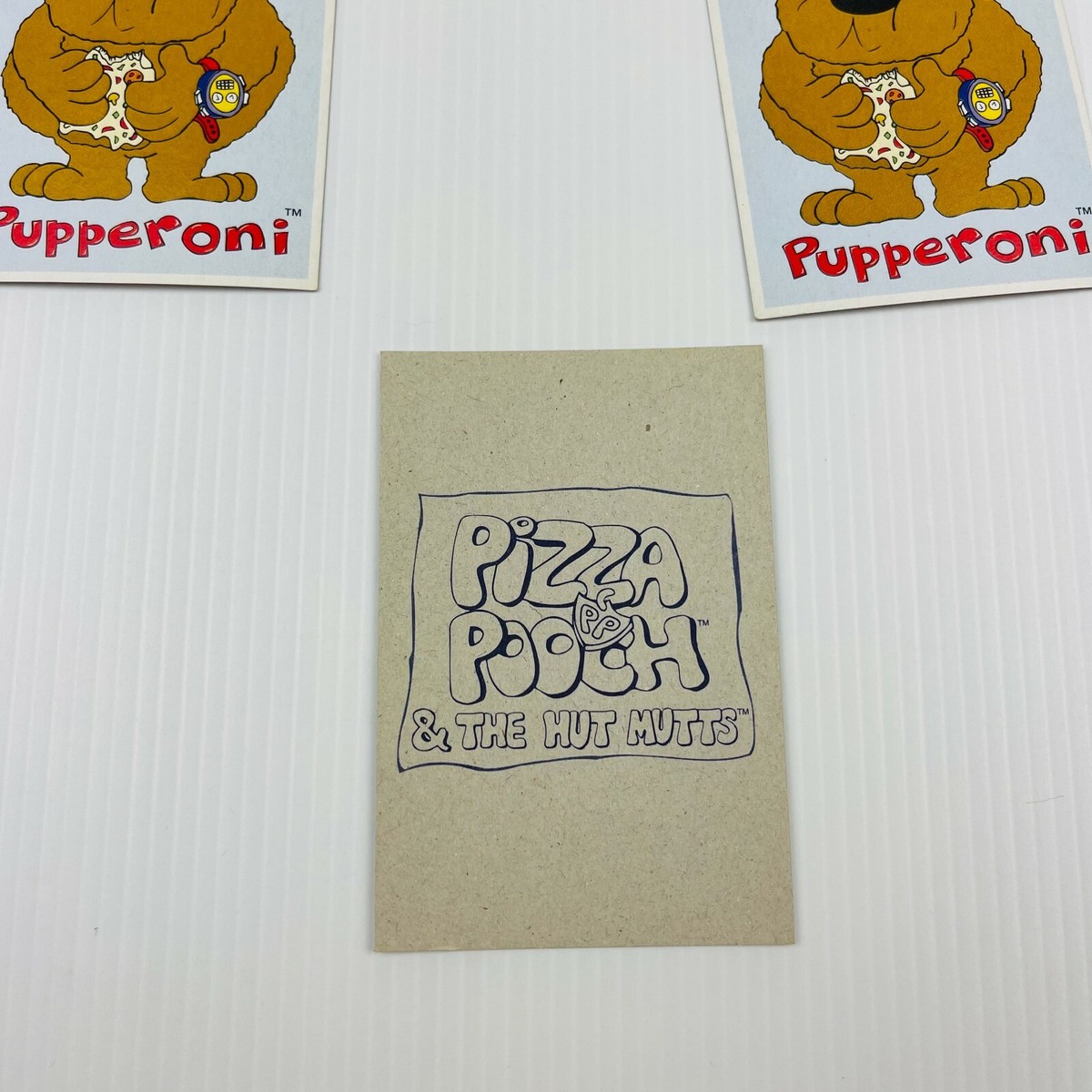 Pizza Pooch The Hut Mutts Vintage Pizza Hut Trading Cards 1990's