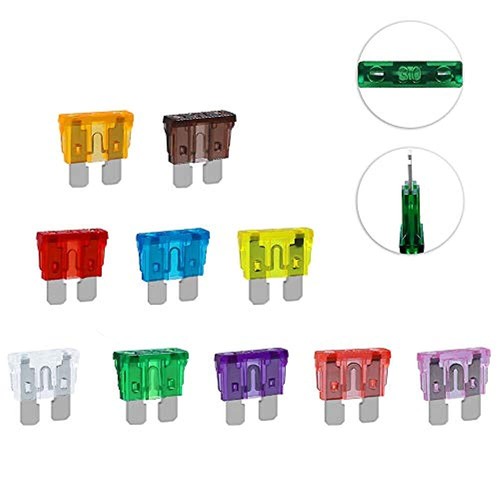 100Pcs Auto Blade Fuse Assortment Kit Car Truck Motorcycle Boat Fuses ATC ATO - Picture 3 of 5