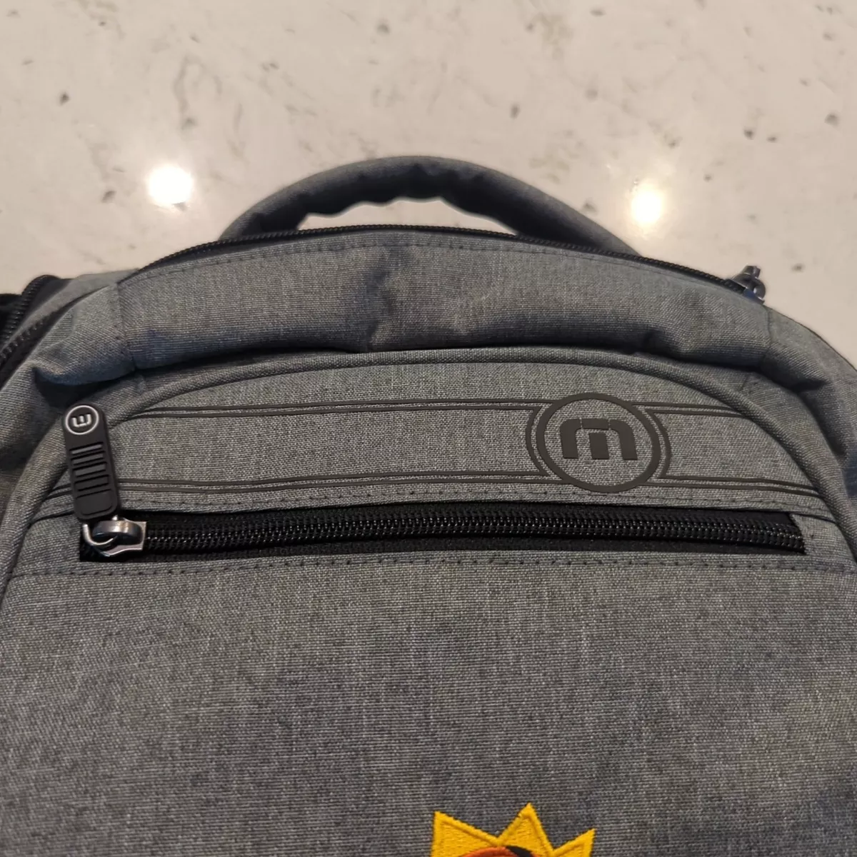 Travis Mathew The Go Backpack Heather Gray PHX Suns Laptop Travel