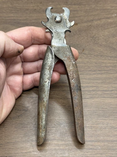 Vintage LINKFIX Cross Link Tire Chain Tool Pliers Link Fix Repair - Picture 1 of 2