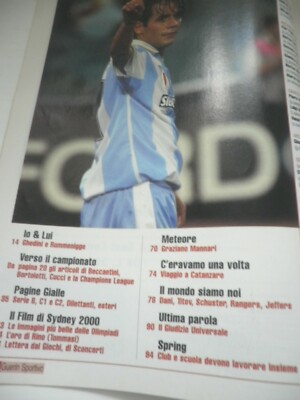 Guerin Sportivo 39 2000 LAZIO INZAGHI SYDNEY 2000 NO GUIDA SERIE A